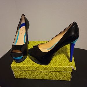 Gianni Bini patent leather heels , 9.5